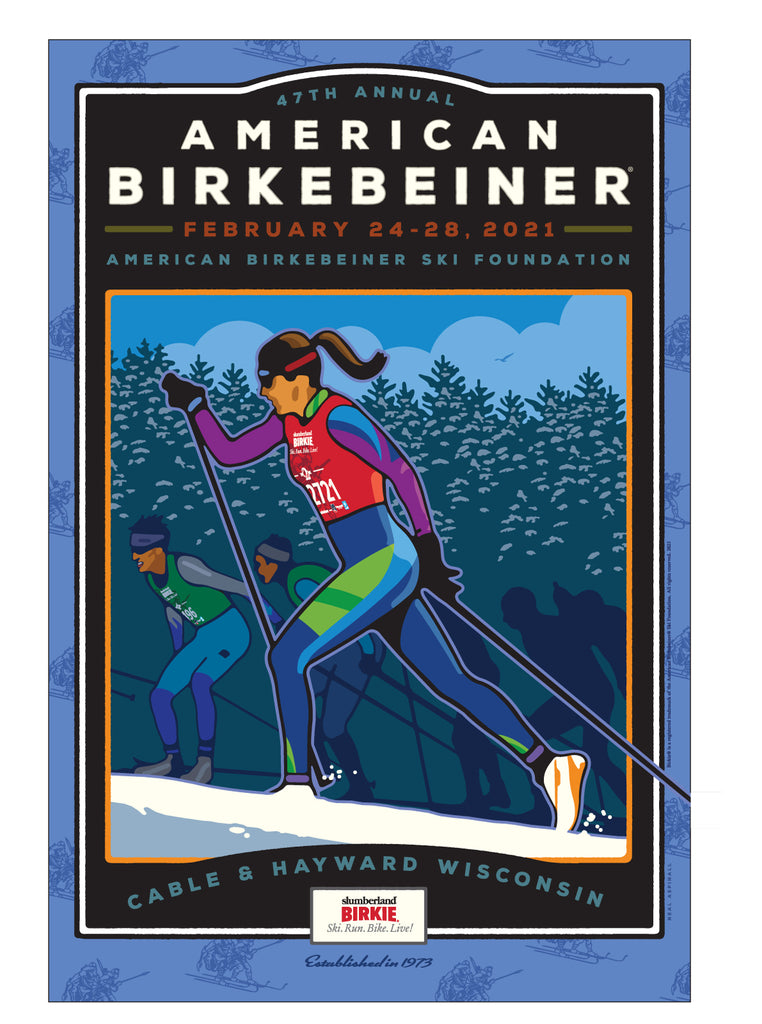 00 2021 American Birkebeiner Digital Studio Print