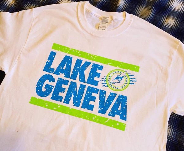 0A Lake Geneva Tshirt Aspinshire® Brand – The Aspinall Poster Store