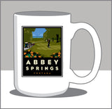 Abbey Springs Coffee Mug- Coffee Time then Tee Time