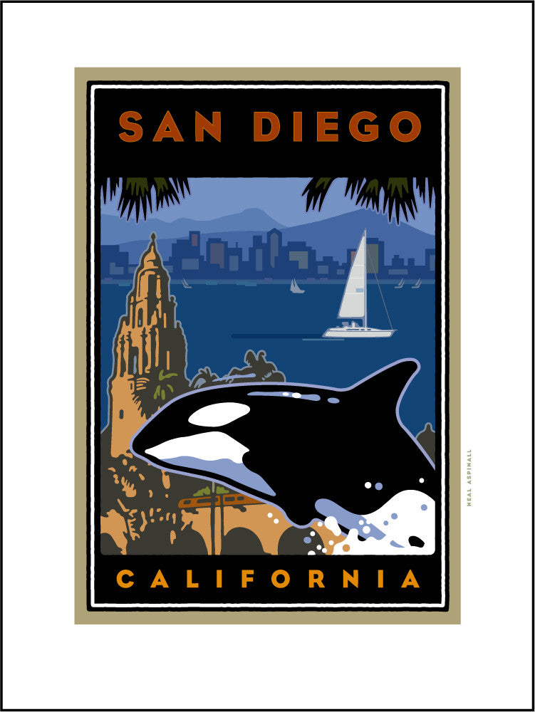 AB1. San Diego Digital Studio Print