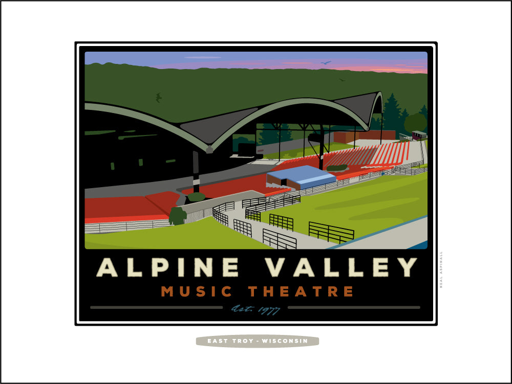 B Alpine Valley Music Theatre Digital Studio Print