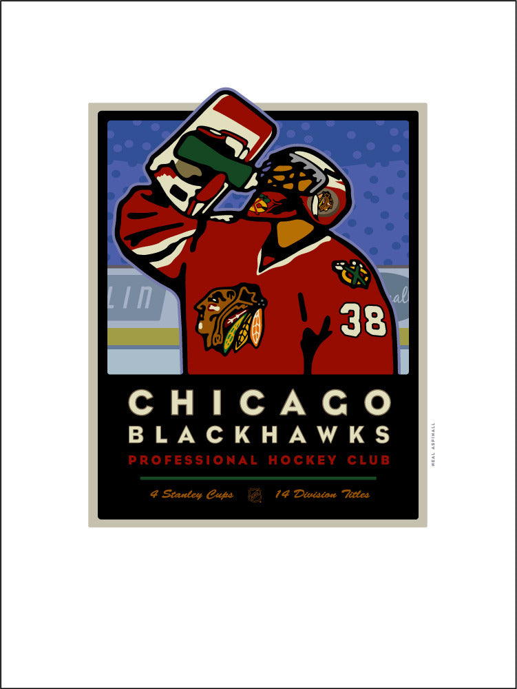A1.Chicago Blackhawks Giclee Print