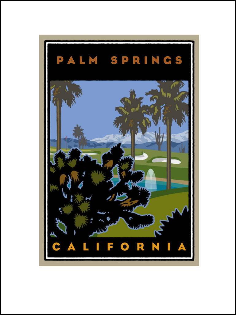 AB1. Palm Springs Digital Studio Print