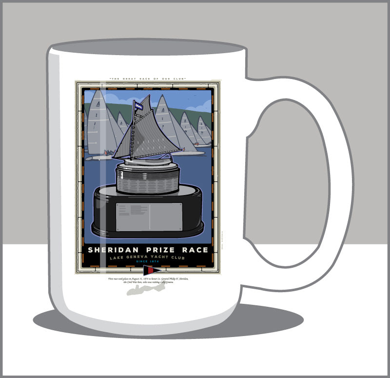 Sheridan Prize Race; LGYC Coffee Mug
