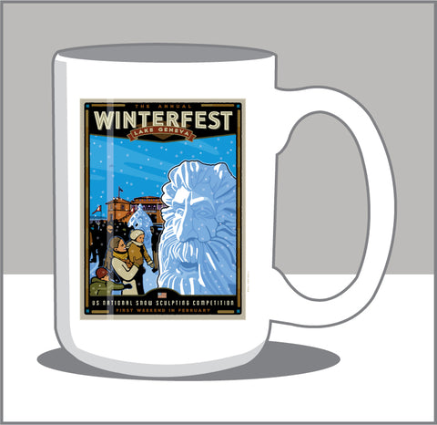 Winterfest / US Snowsculpting Competition Coffee Mug