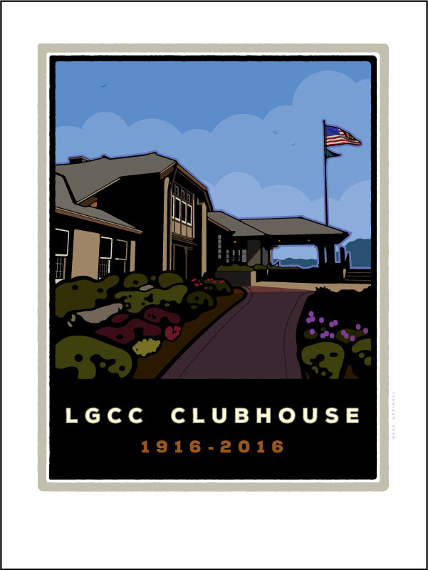 00 Lake Geneva Country Club Clubhouse 100th Anniversary Digital Studio Print