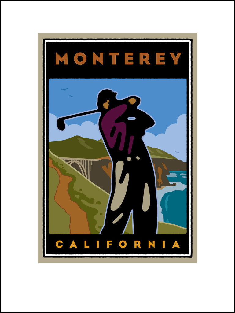 AB1. Monterey Digital Studio Print