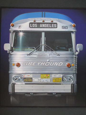 Chuck Boie Classic Greyhound Bus Digital Studio Print