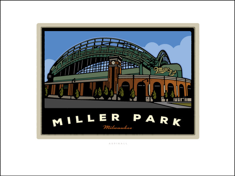 Miller Park Digital Studio Print