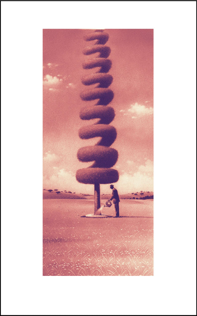 Matt Zumbo Tree of Growth (Sepia) Digital Studio Print